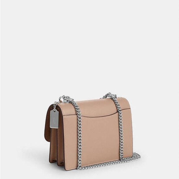 Coach Klare Crossbody Bag In Signature Canvas sand/taupe NWT in packaging - Picture 3 of 9